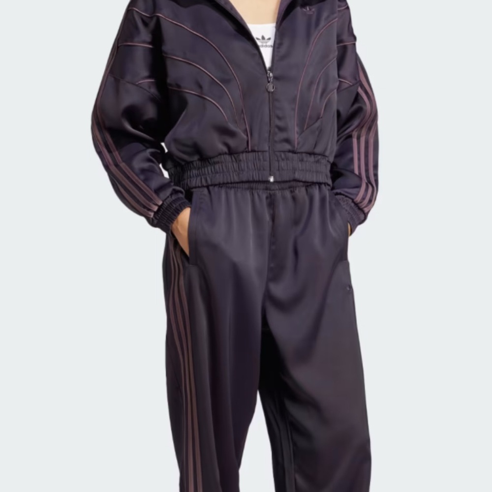 Adidas Women's Egg Plant Purple Track Suit